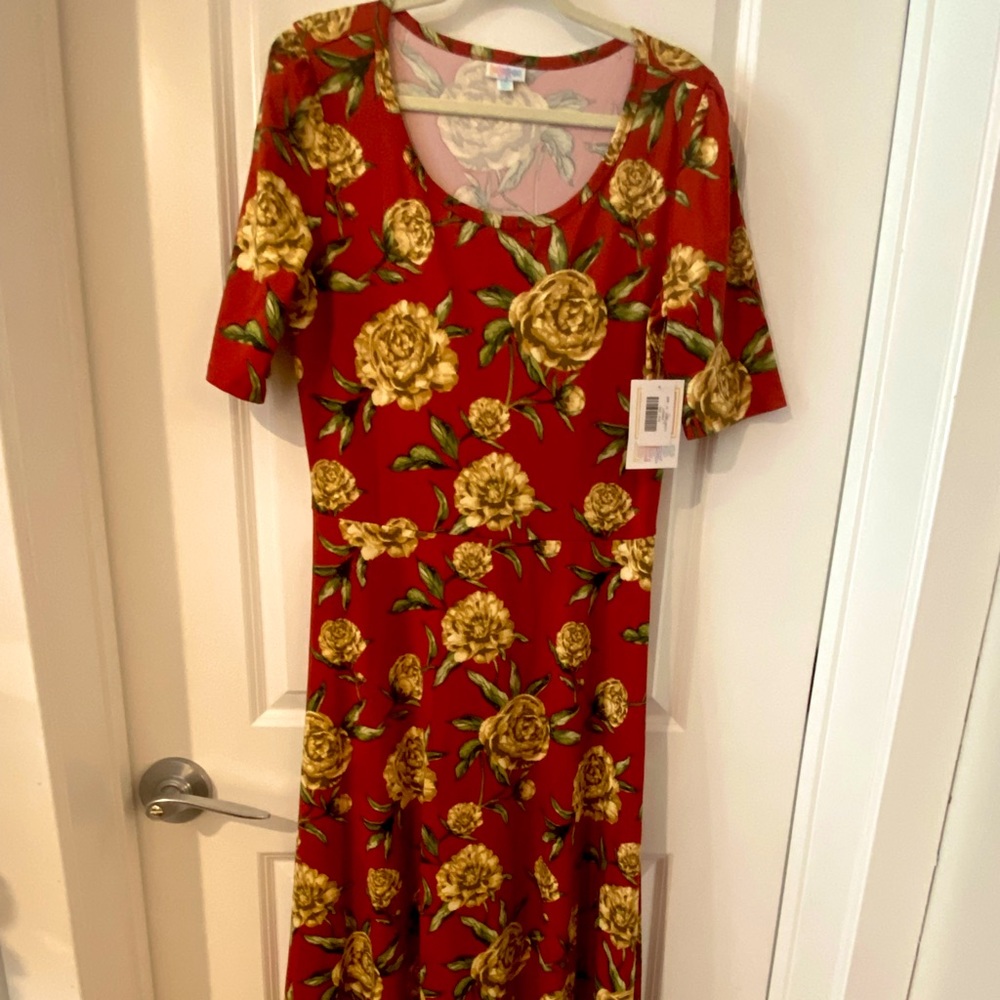 Lularoe Ana - Floral Maxi Dress